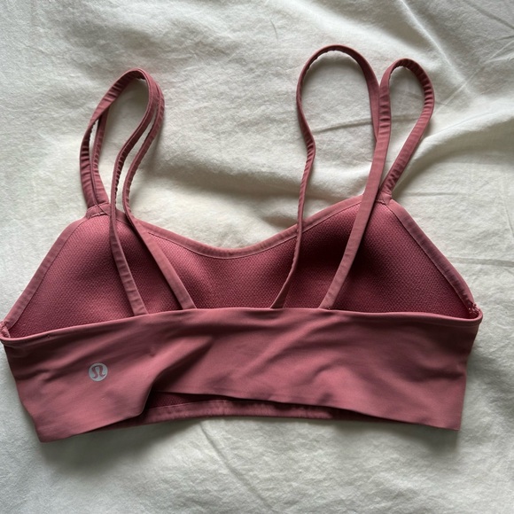 lululemon athletica Double-Strap Wireless Bralette - Dusty Rose - Picture 2 of 3